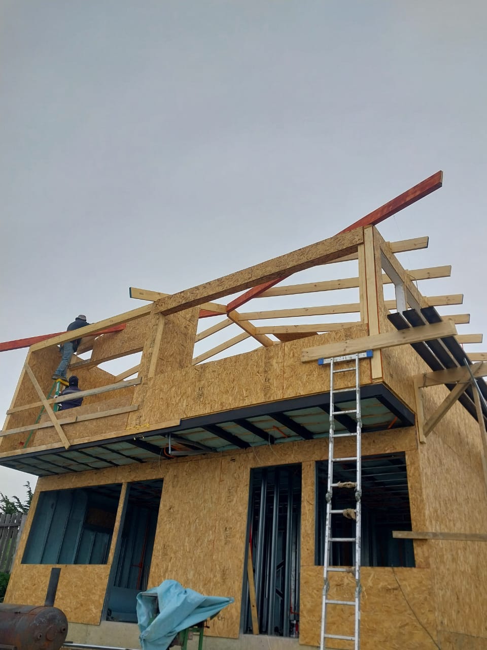 Casa SIP en construcción